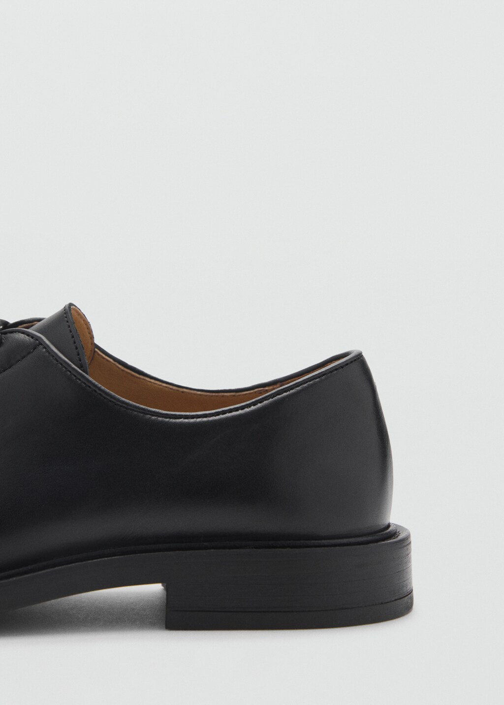 Leather suit shoes - Black