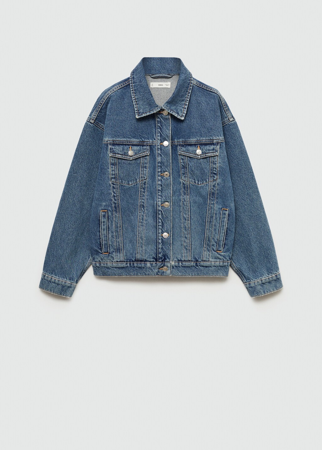 Star denim jacket - Medium Blue