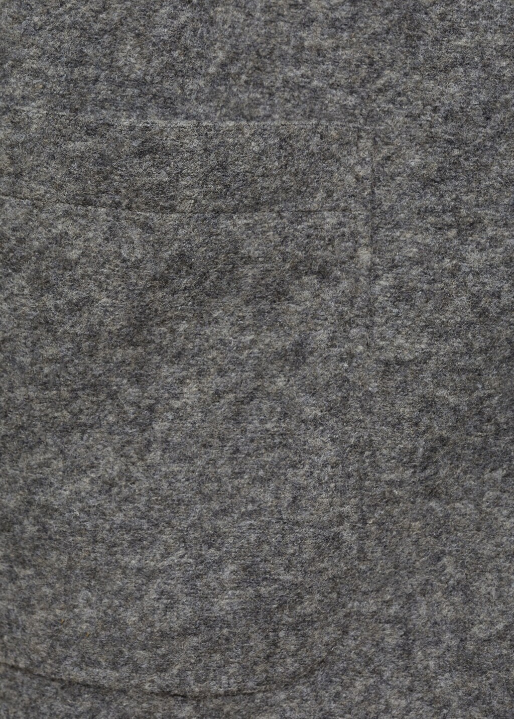 Slim fit flecked wool blazer - Grey