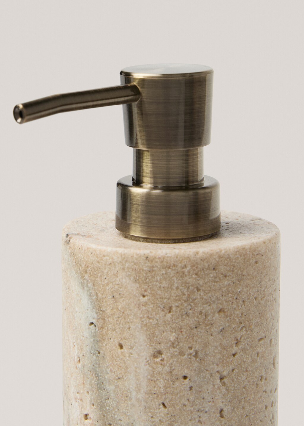 Soap dispenser stone - Light/Pastel Grey