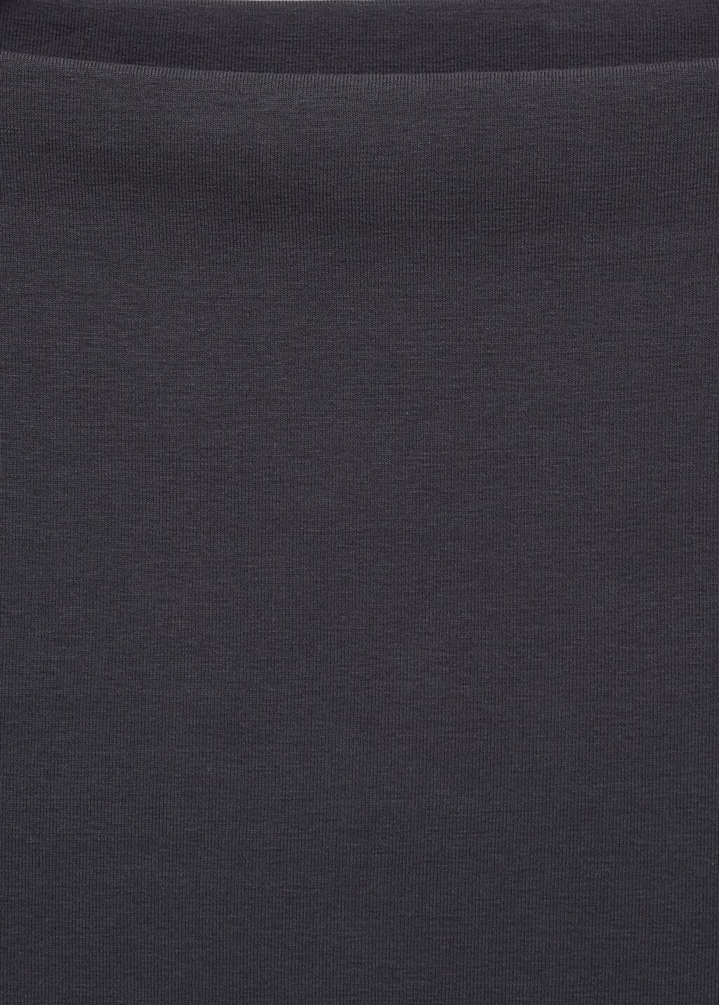 Cotton boat neck t-shirt - Light/Pastel Grey