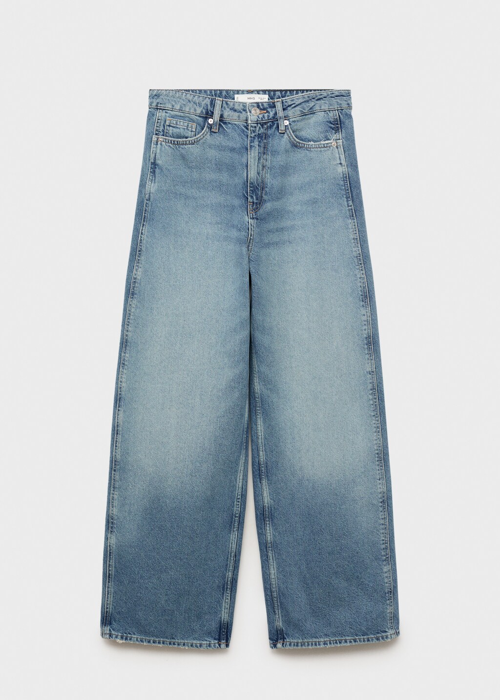 High-rise balloon jeans - Off White