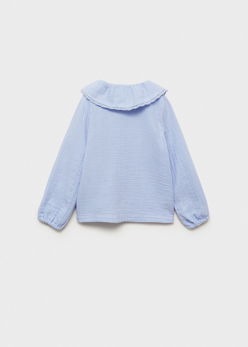 Cheesecloth cotton blouse - White