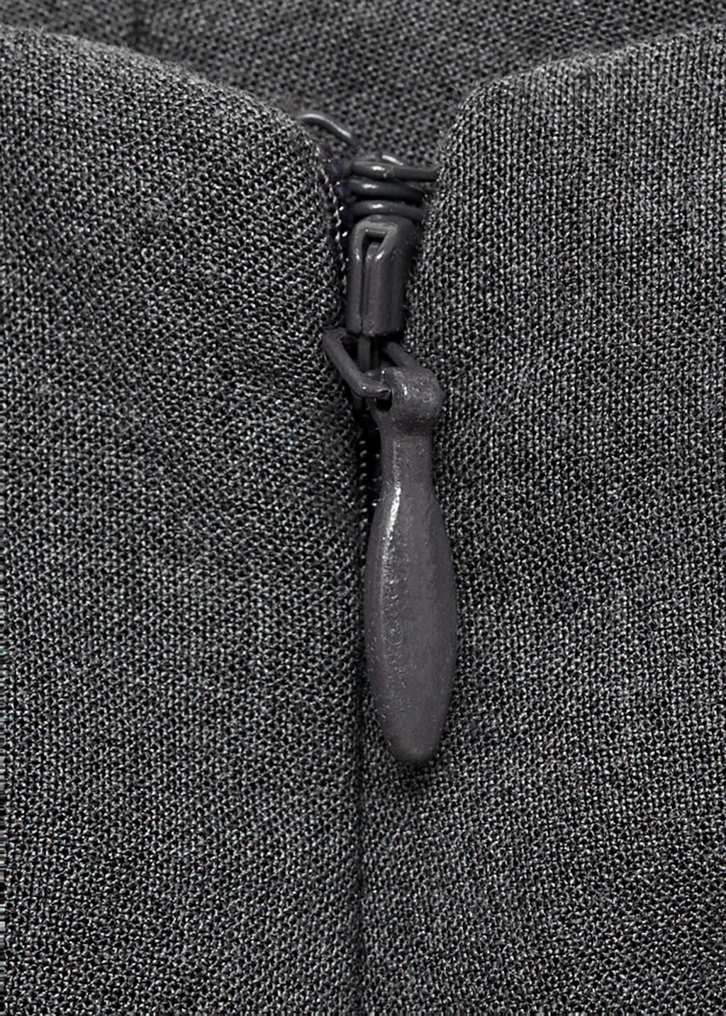 A-line pleated skirt - Grey