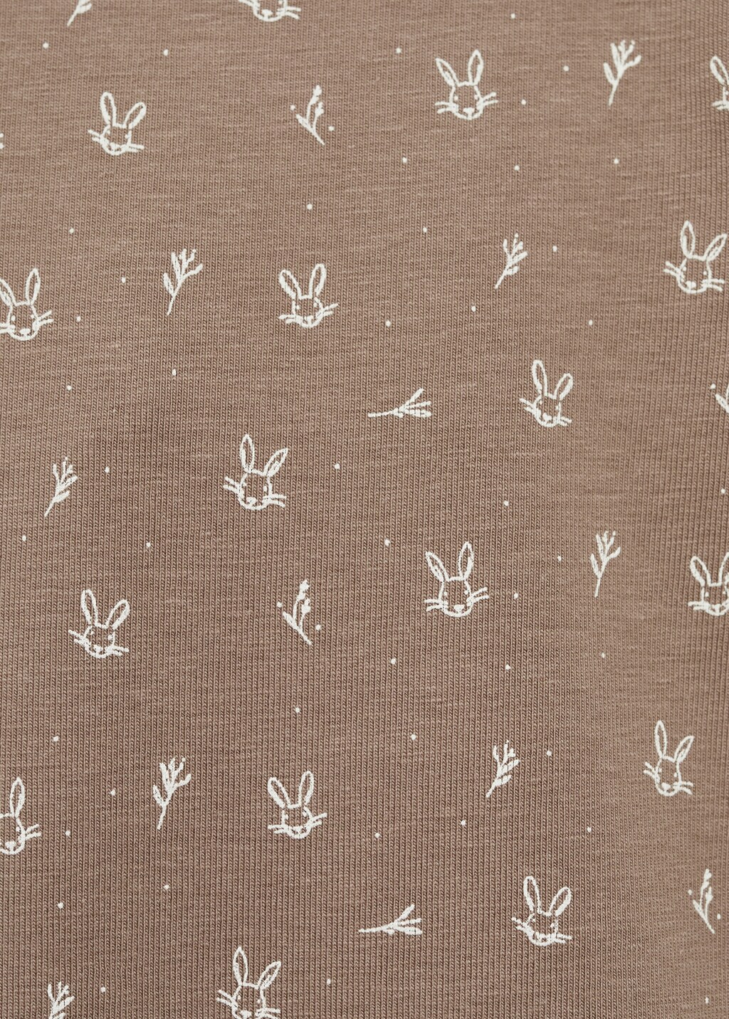 Printed cotton body - Medium Brown