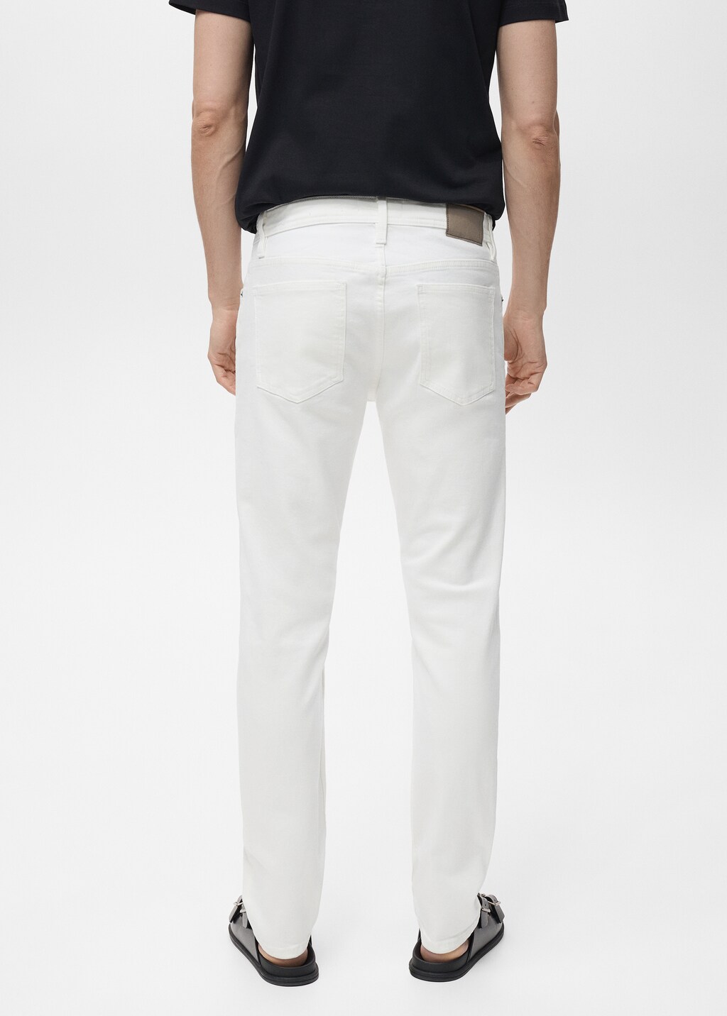 Slim fit black Jan jeans - Black denim