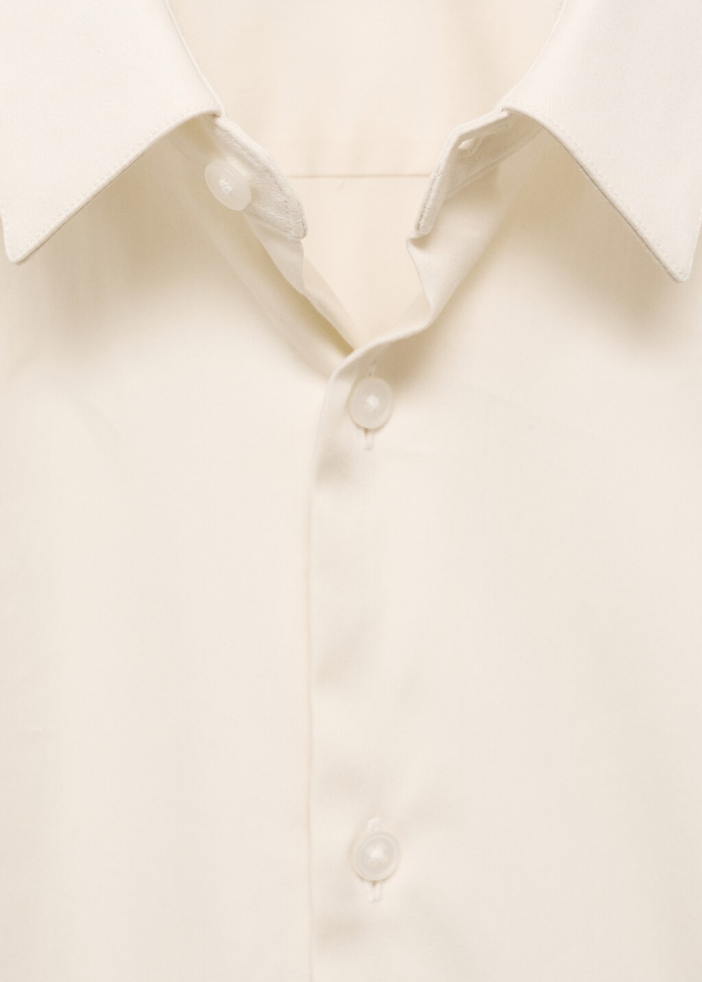 Super slim fit cotton stretch suit shirt - Brown