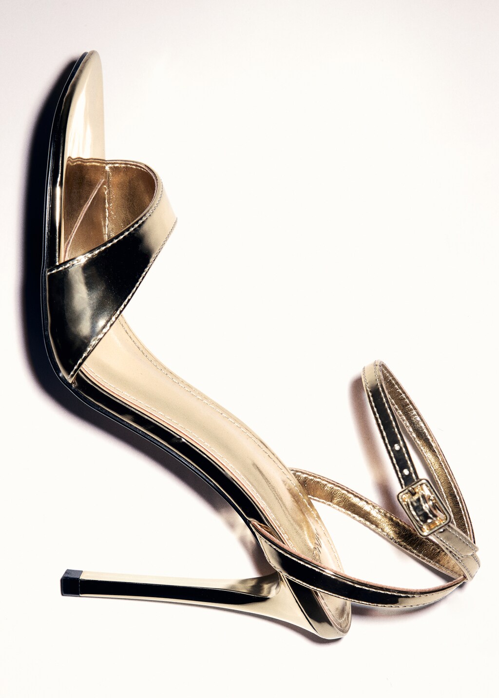 Strappy heeled sandals - Gold