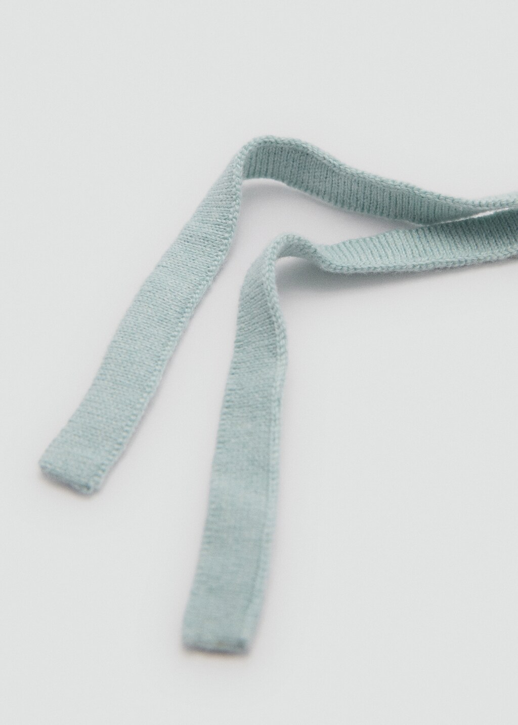 Knitted bonnet - Mint Green