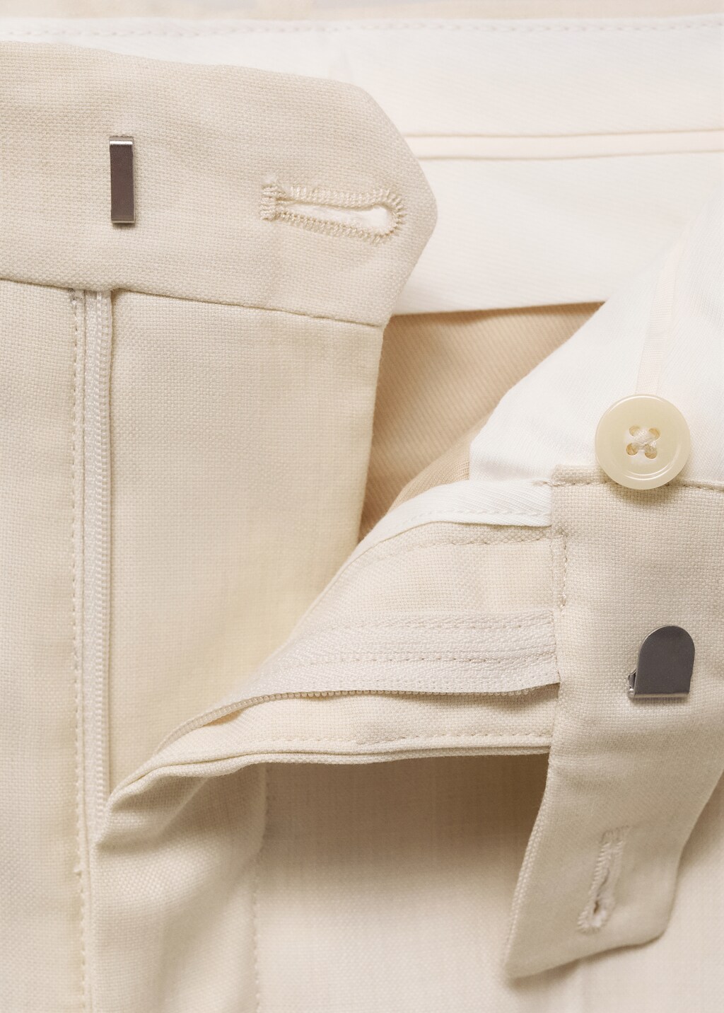 Milan slim-fit suit trousers - Beige