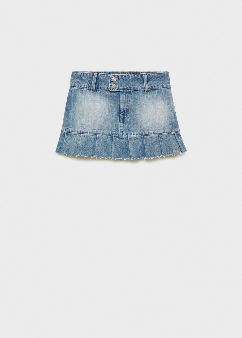Denim mini-skirt - Blue
