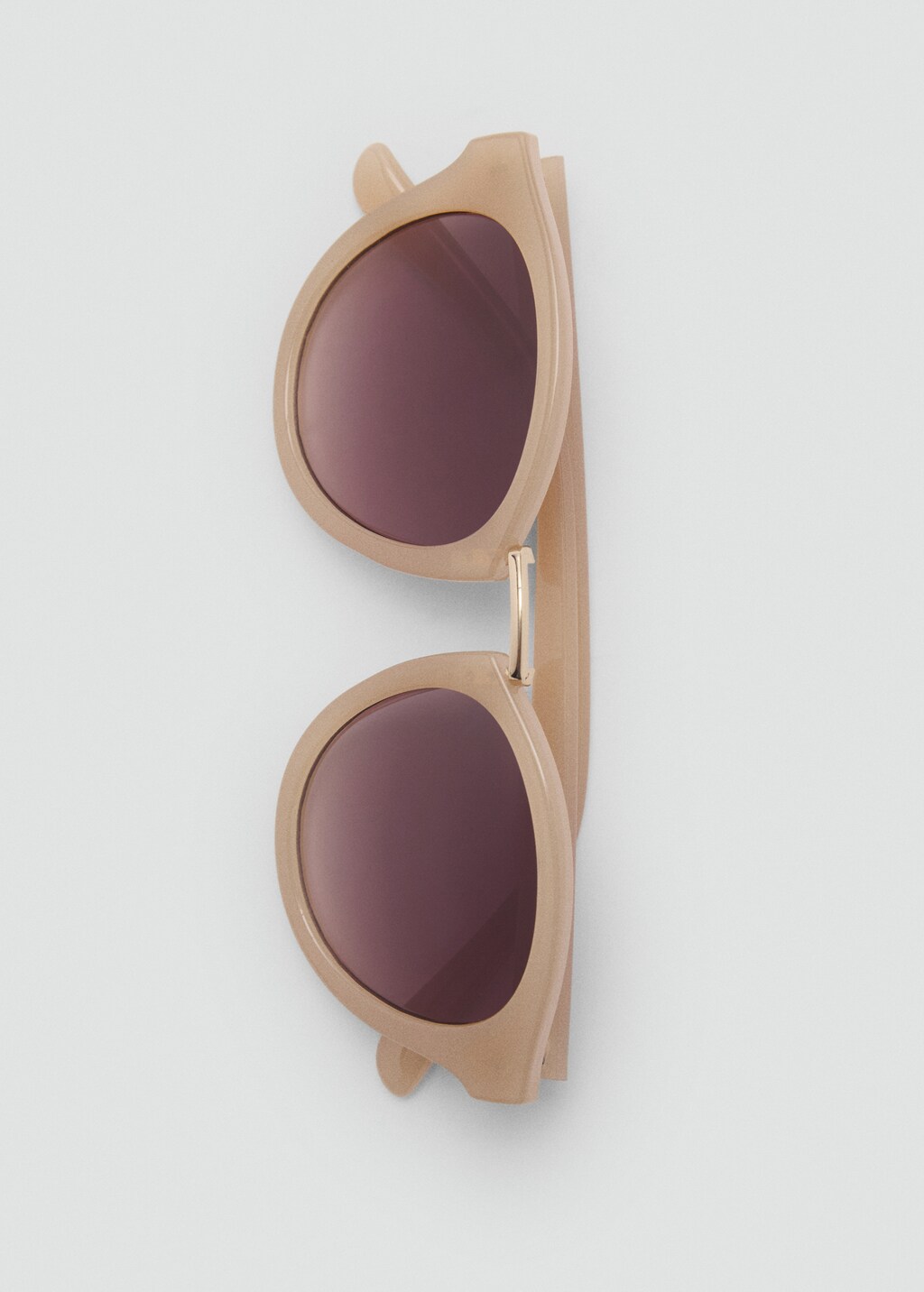Metal bridge sunglasses - Chocolate