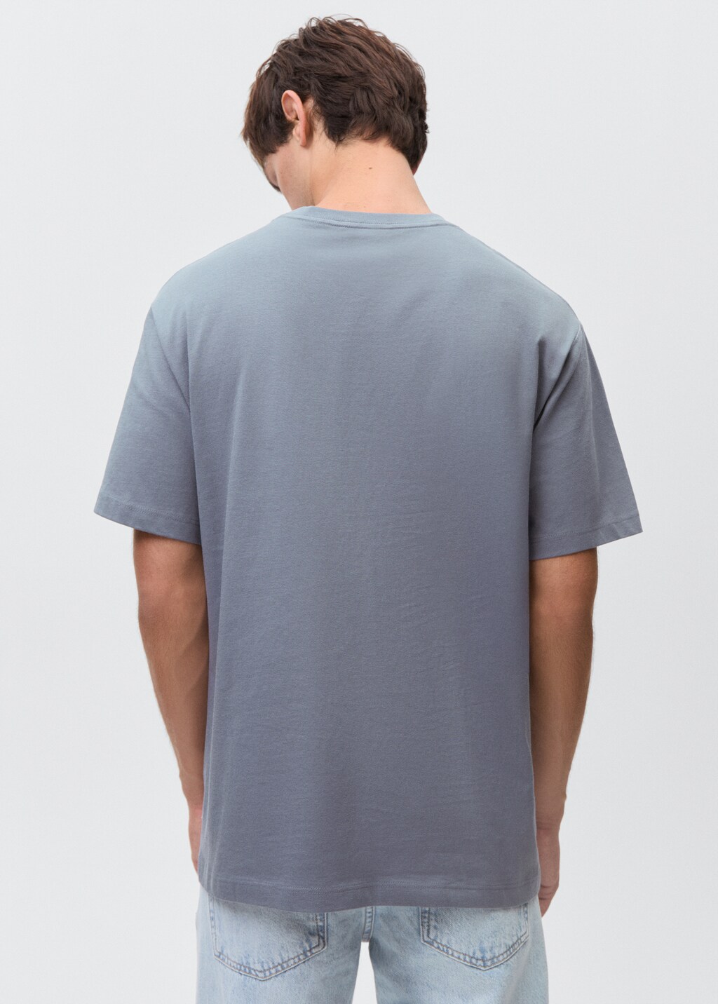 Essential cotton T-shirt - Blue