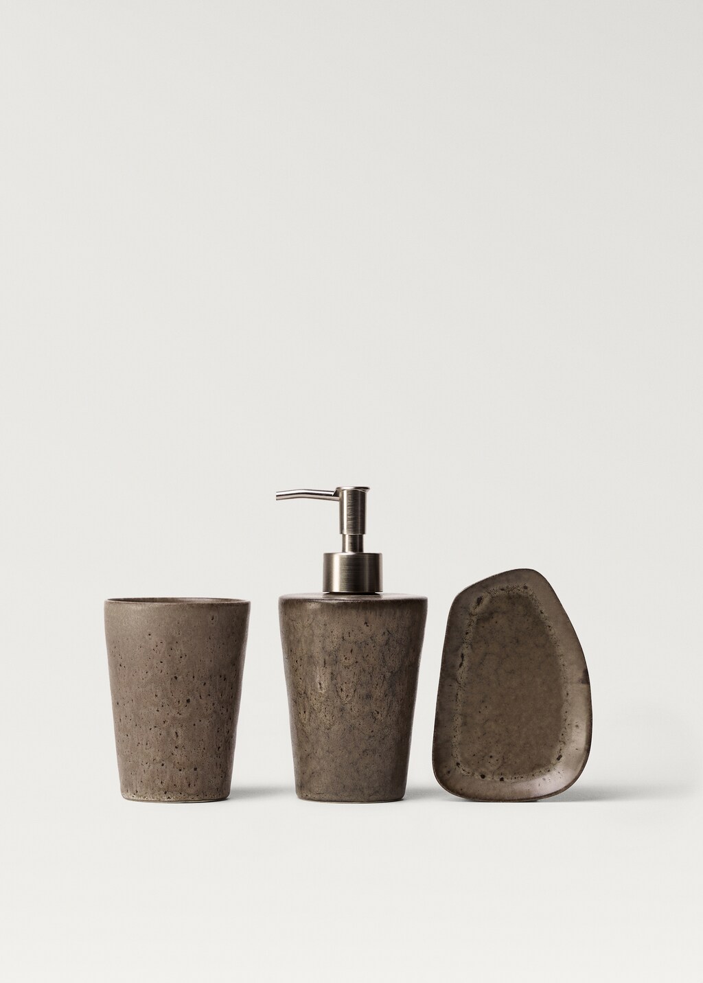 Soap holder tierra - Light/Pastel Brown