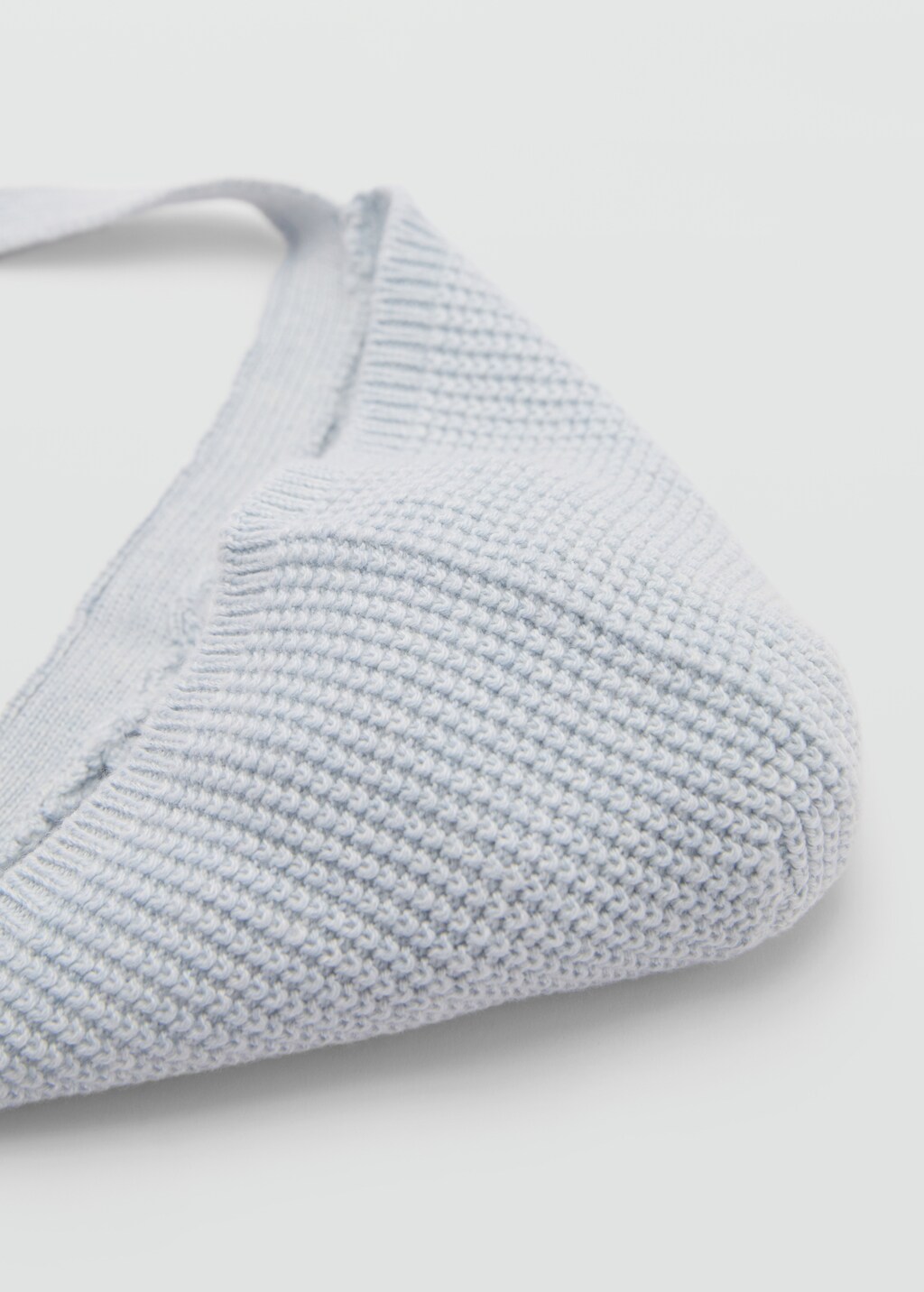 Knitted bonnet - Sky Blue