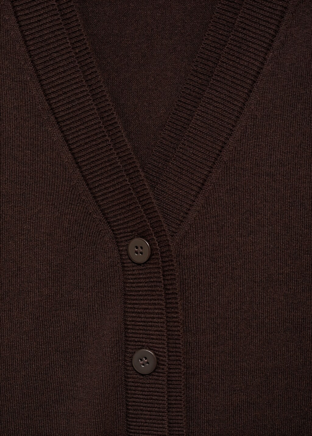 V-neck knitted cardigan - Light/Pastel Purple