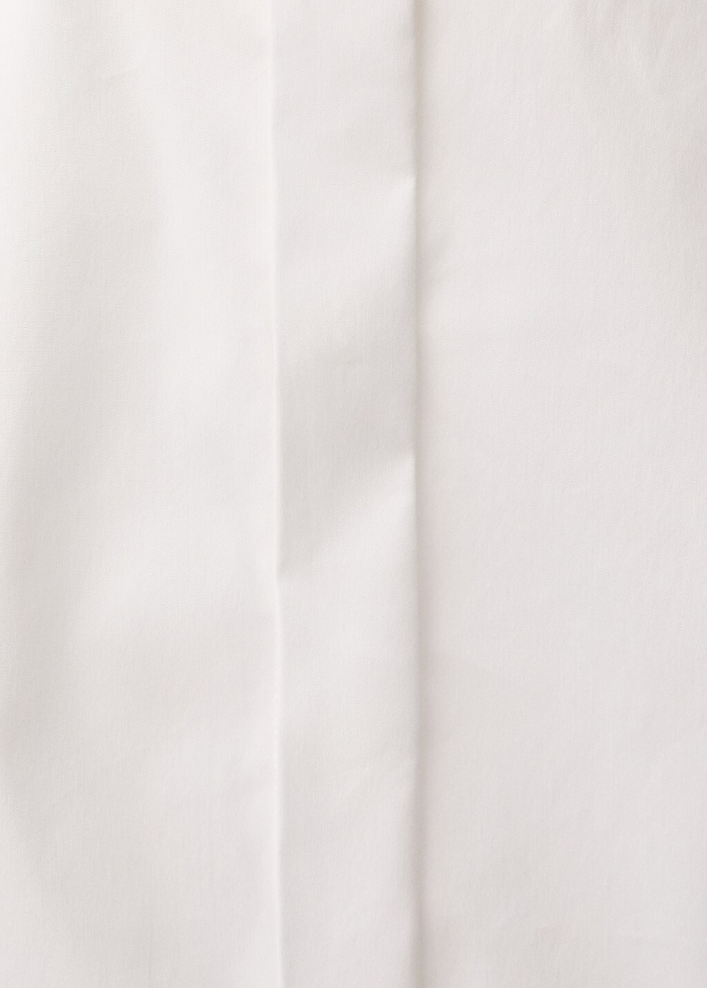 Slim-fit poplin shirt - Off White