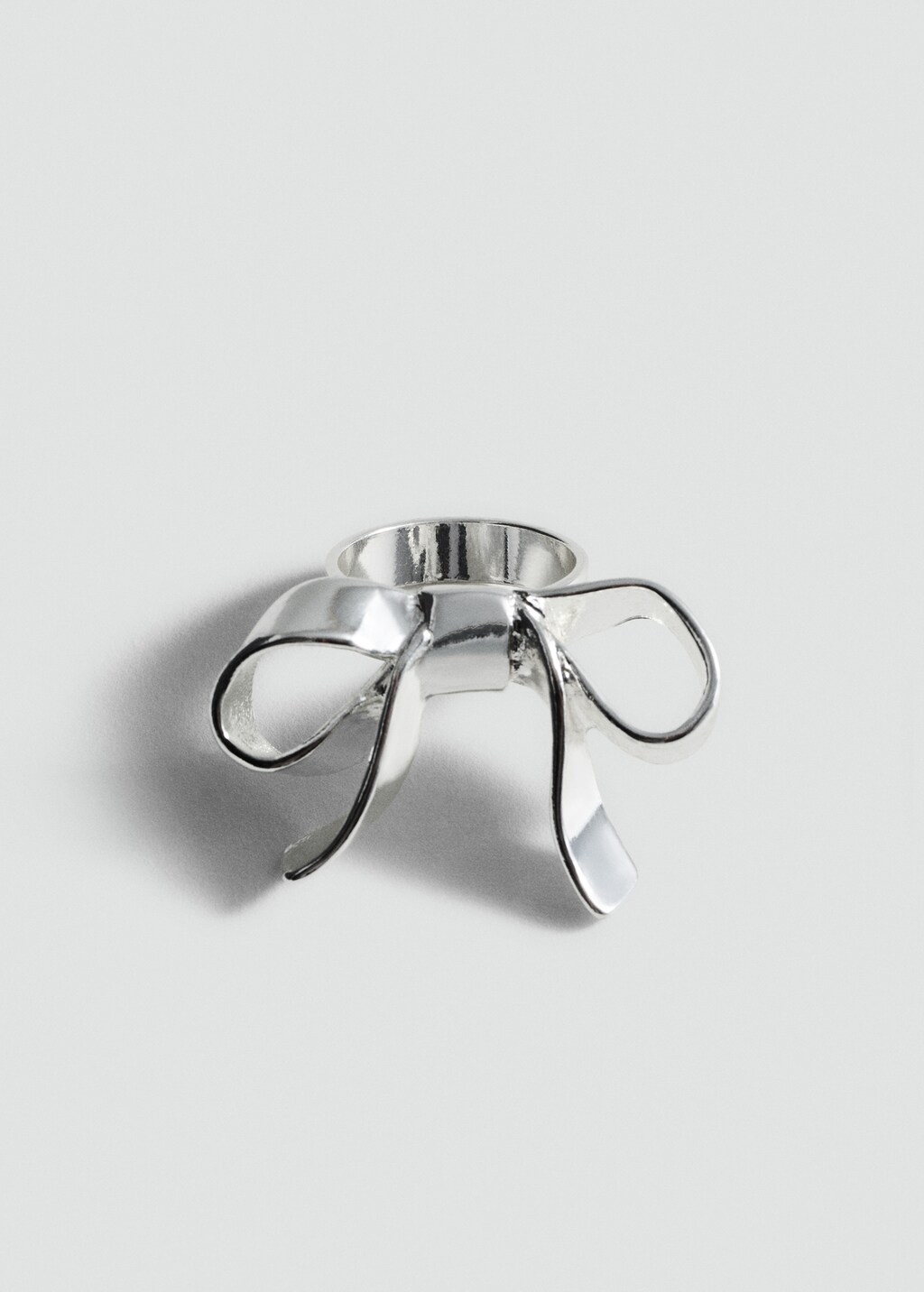 Bow ring - Silver