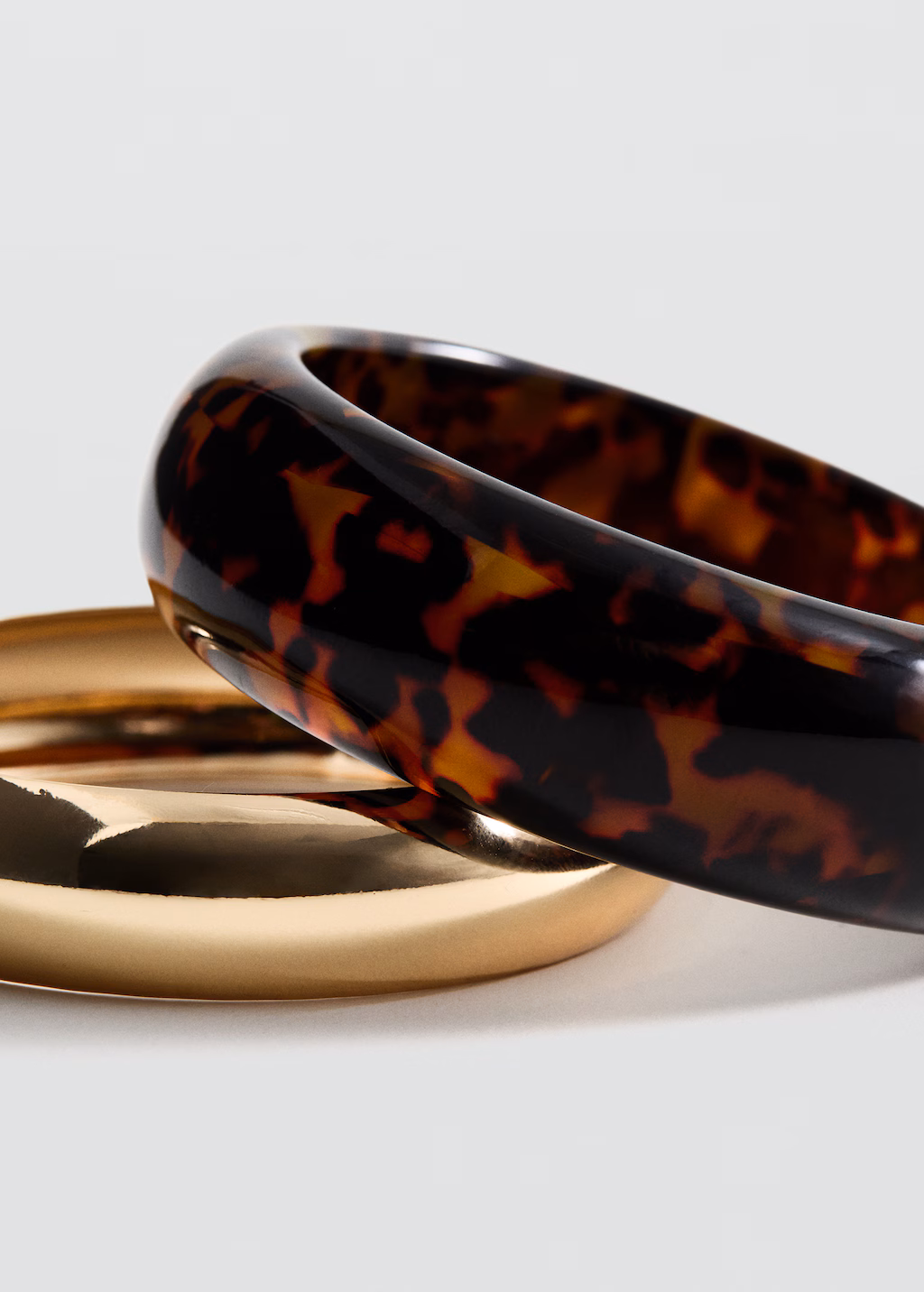 Set of 2 matching bracelets - Gold