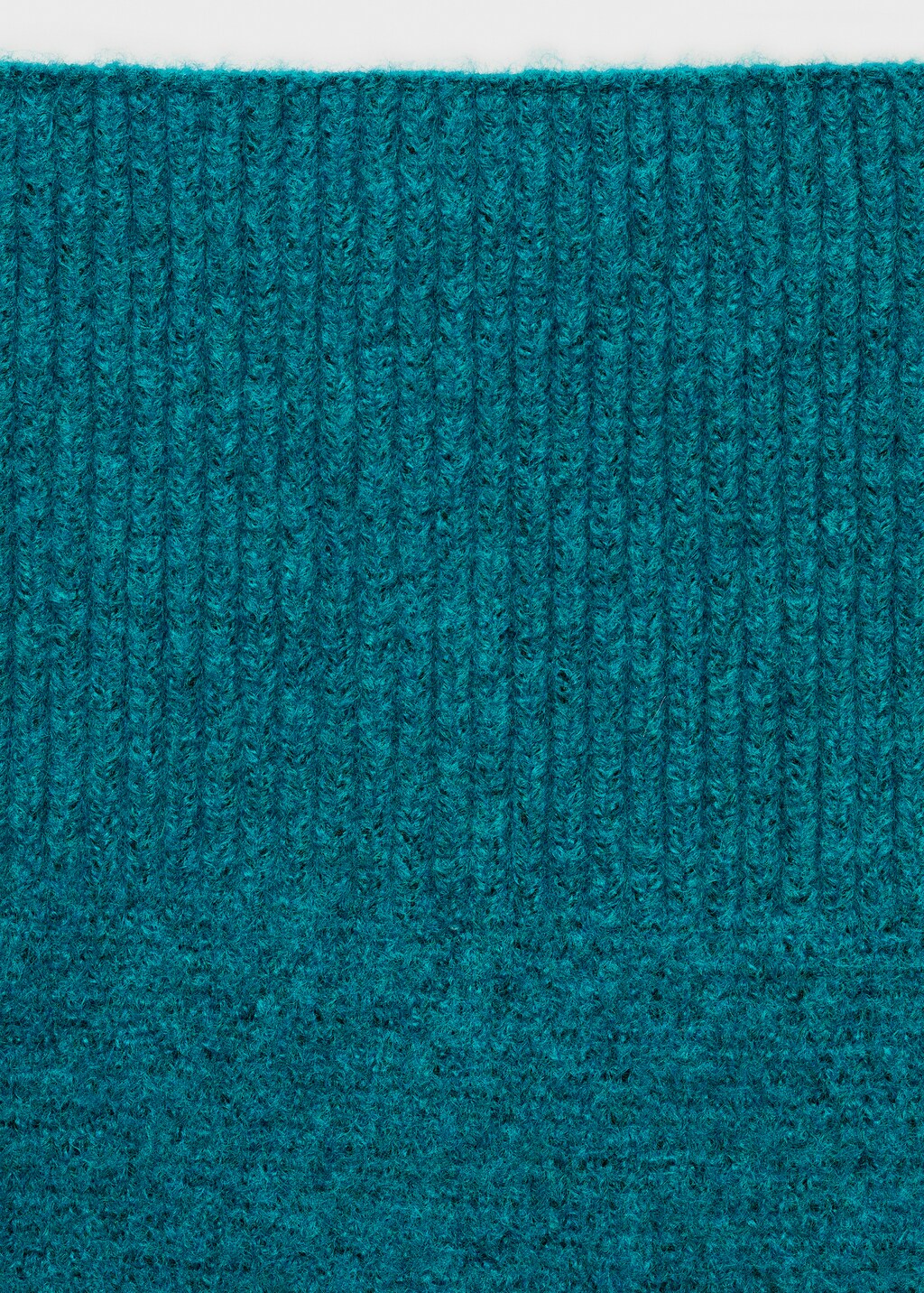 Zipper knit midi skirt - Sand