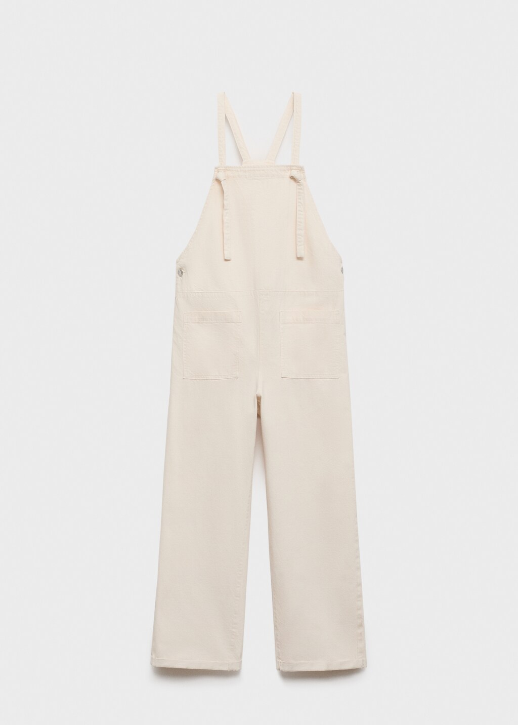 Maternity denim dungarees - Off White