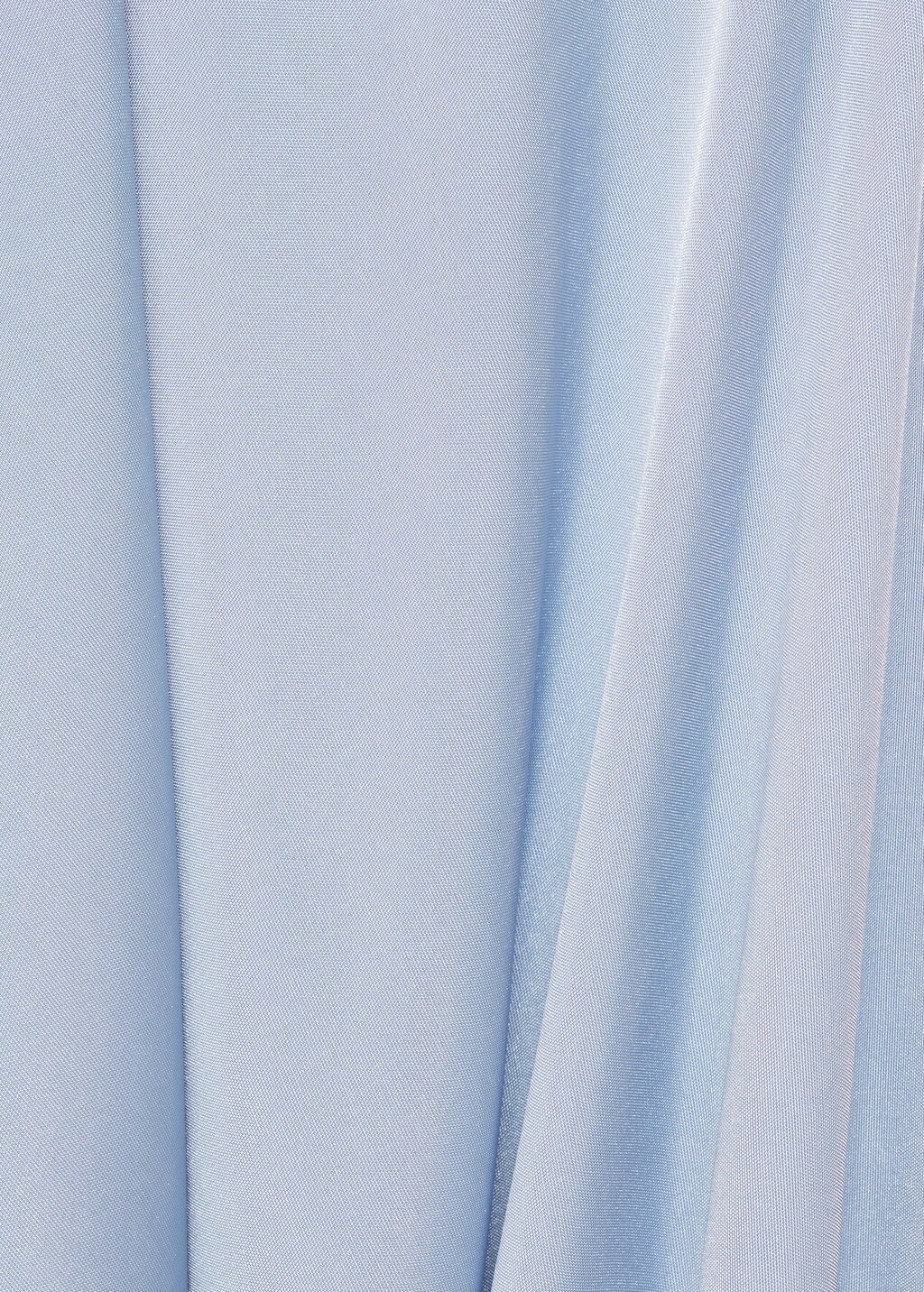 Asymmetric draped gown - Sky Blue