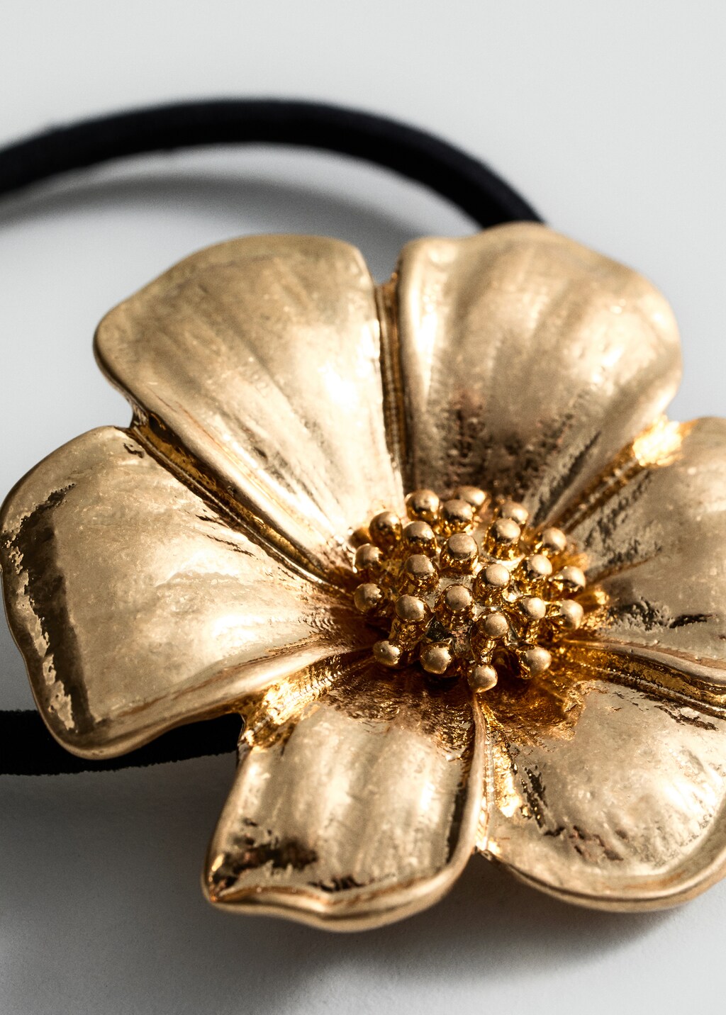 Metallic flower rubber - Gold
