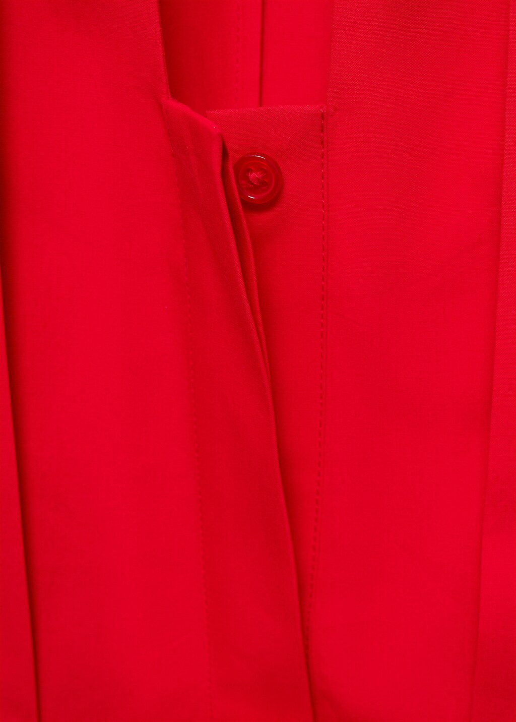 Bow pleats dress - White