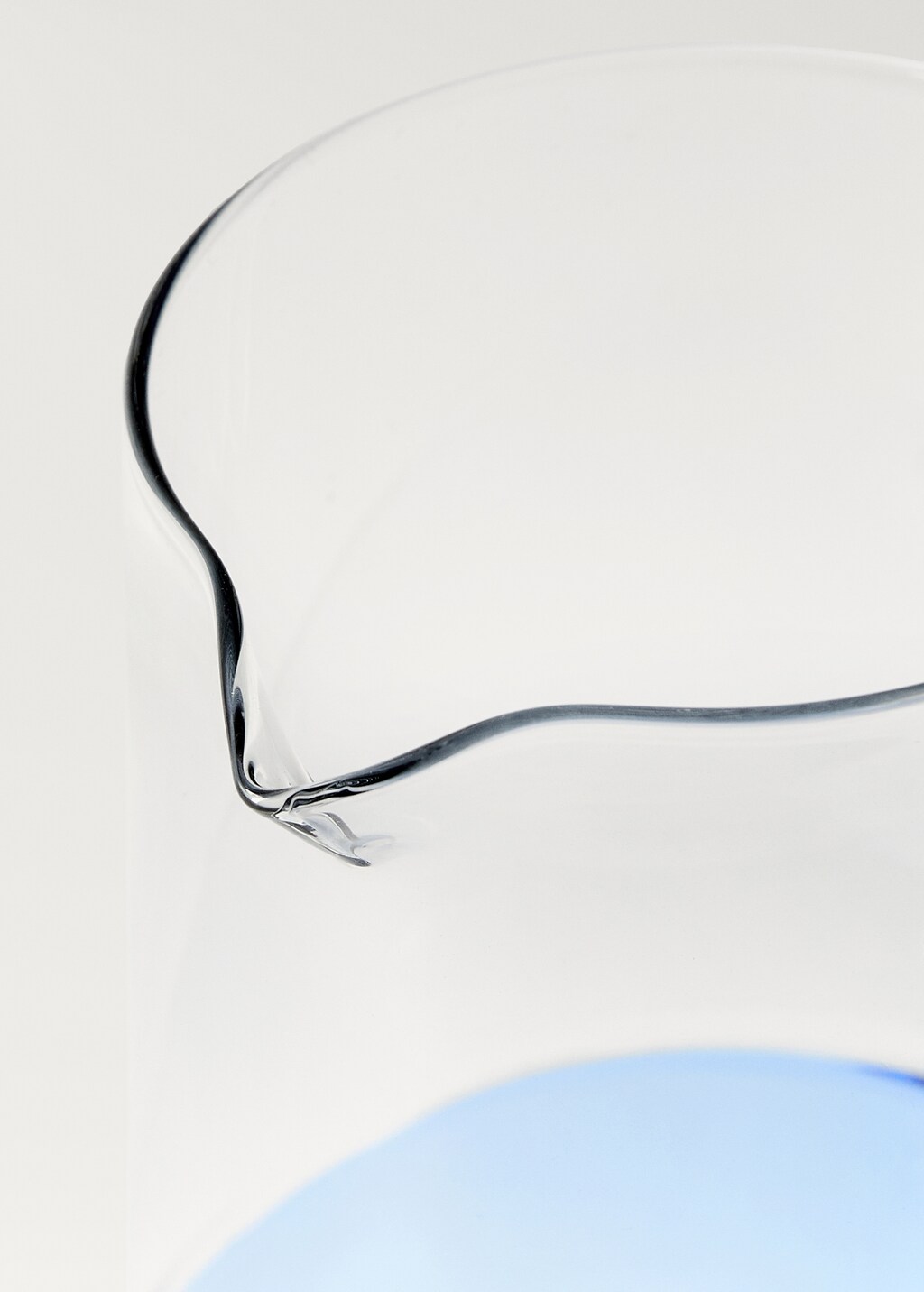 Borosilicate jug with two-tone design - Green