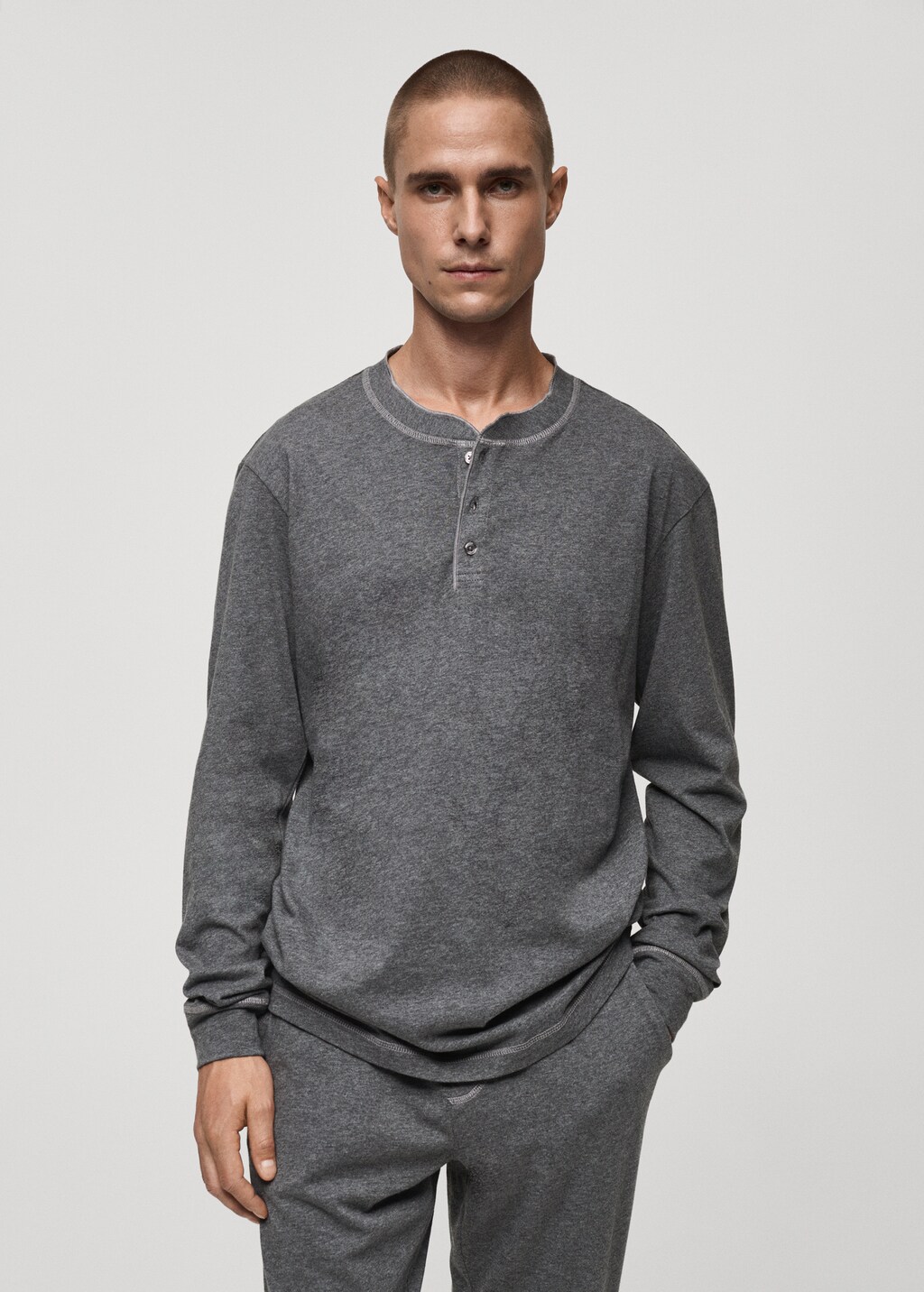 100% cotton pyjama pack - Grey