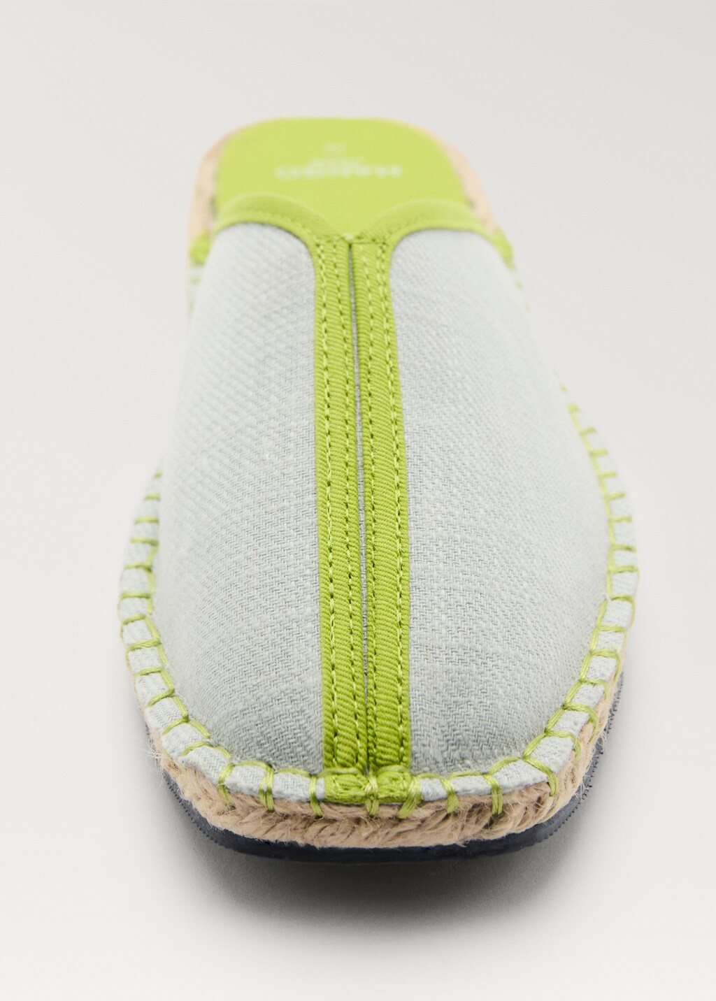 Slip-on shoes with contrast detail - Ochre