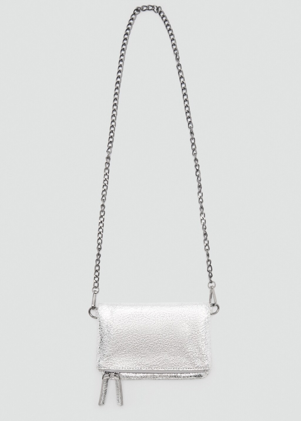 Chain envelope bag - Black