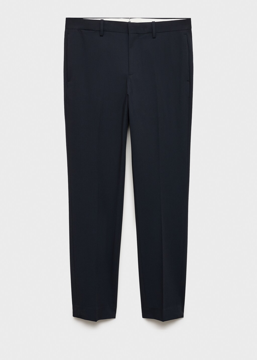 Stretch fabric super slim-fit suit trousers - Sky Blue