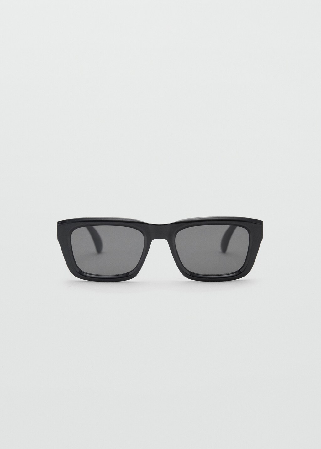 Rectangular-frame sunglasses - Black