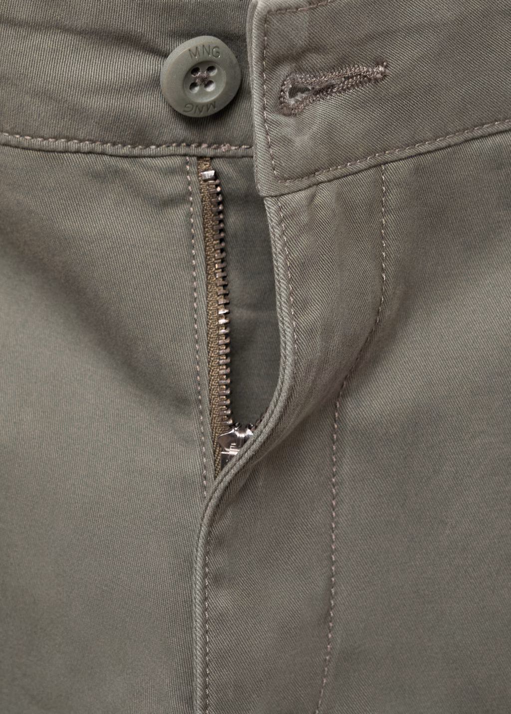 Cotton Bermuda shorts - Khaki