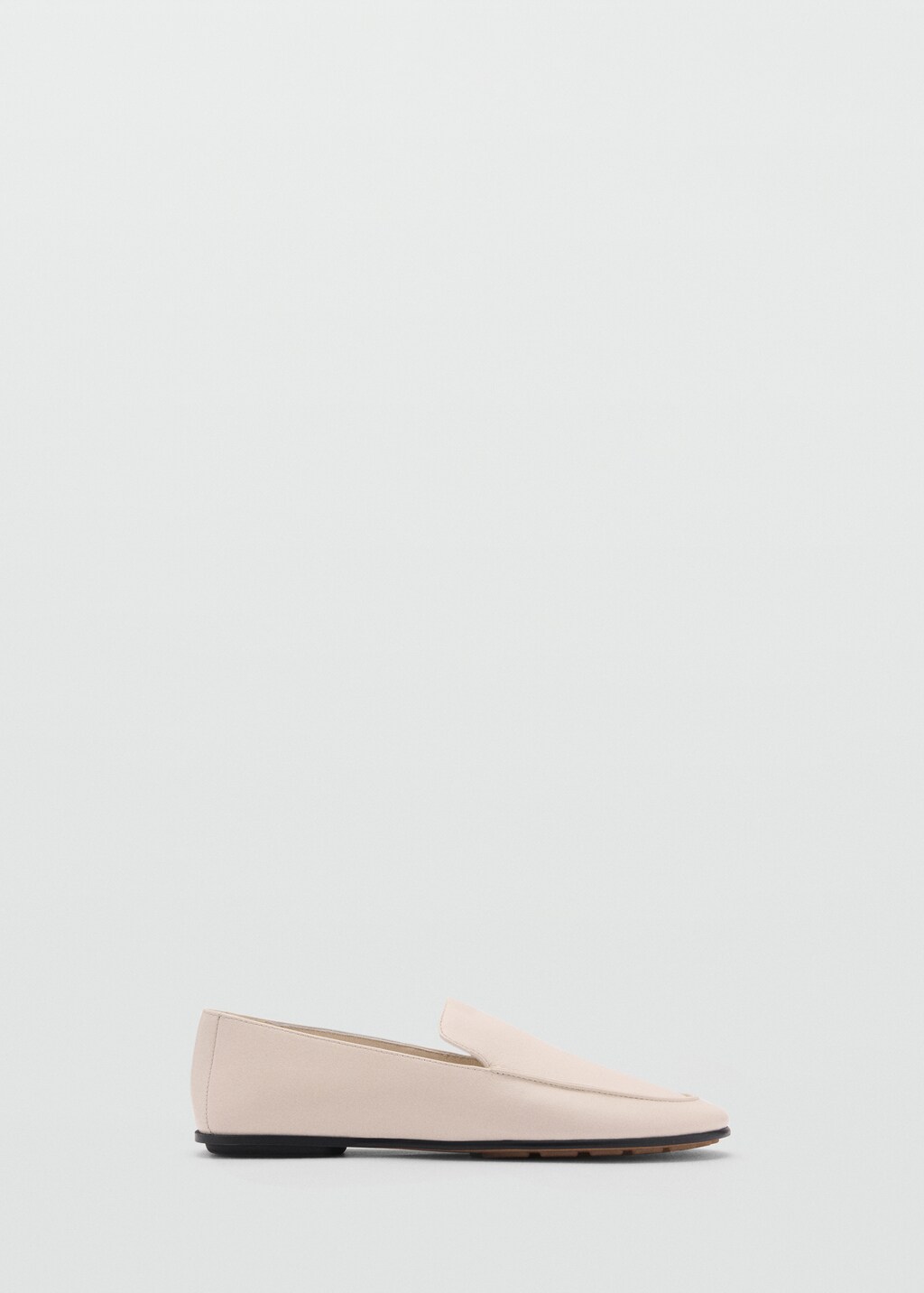 Leather loafers - White