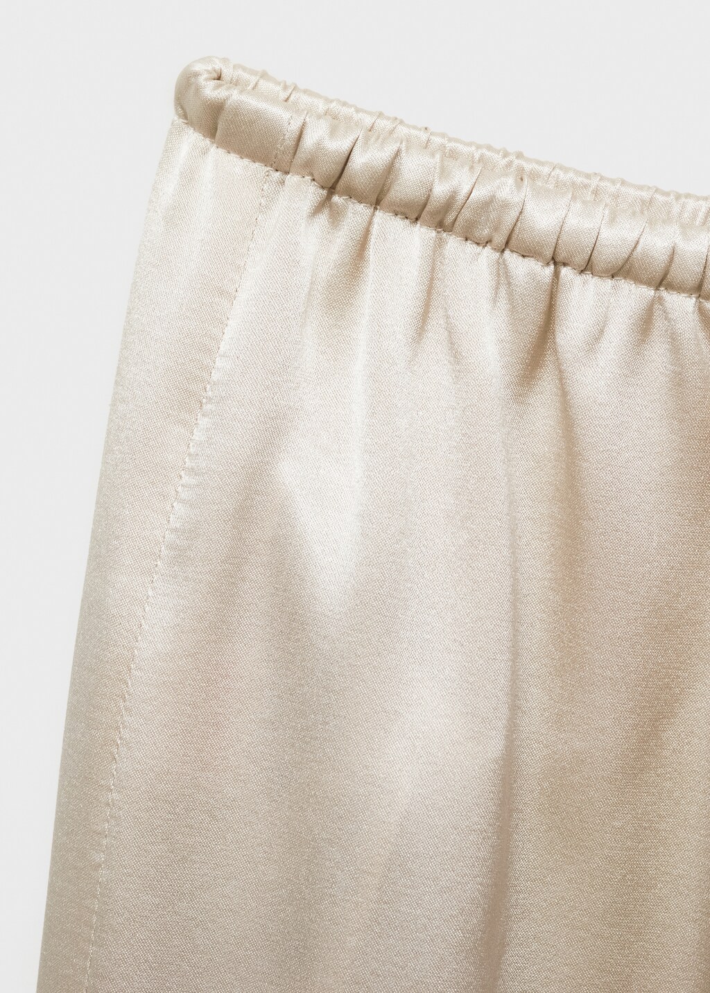 Silk pyjama trousers - Light/Pastel Grey