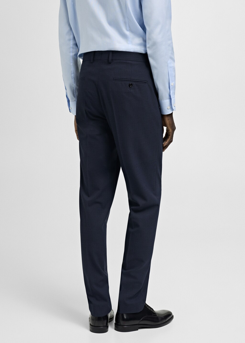 Milan slim-fit suit trousers - Grey