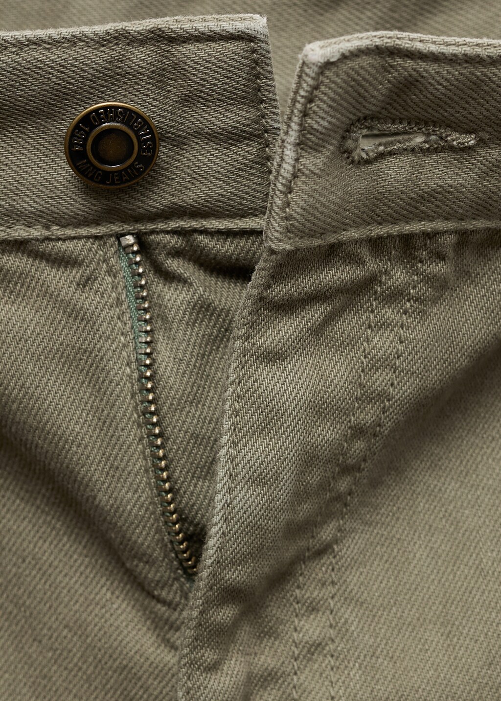 Wideleg jeans with belt - Dark Blue