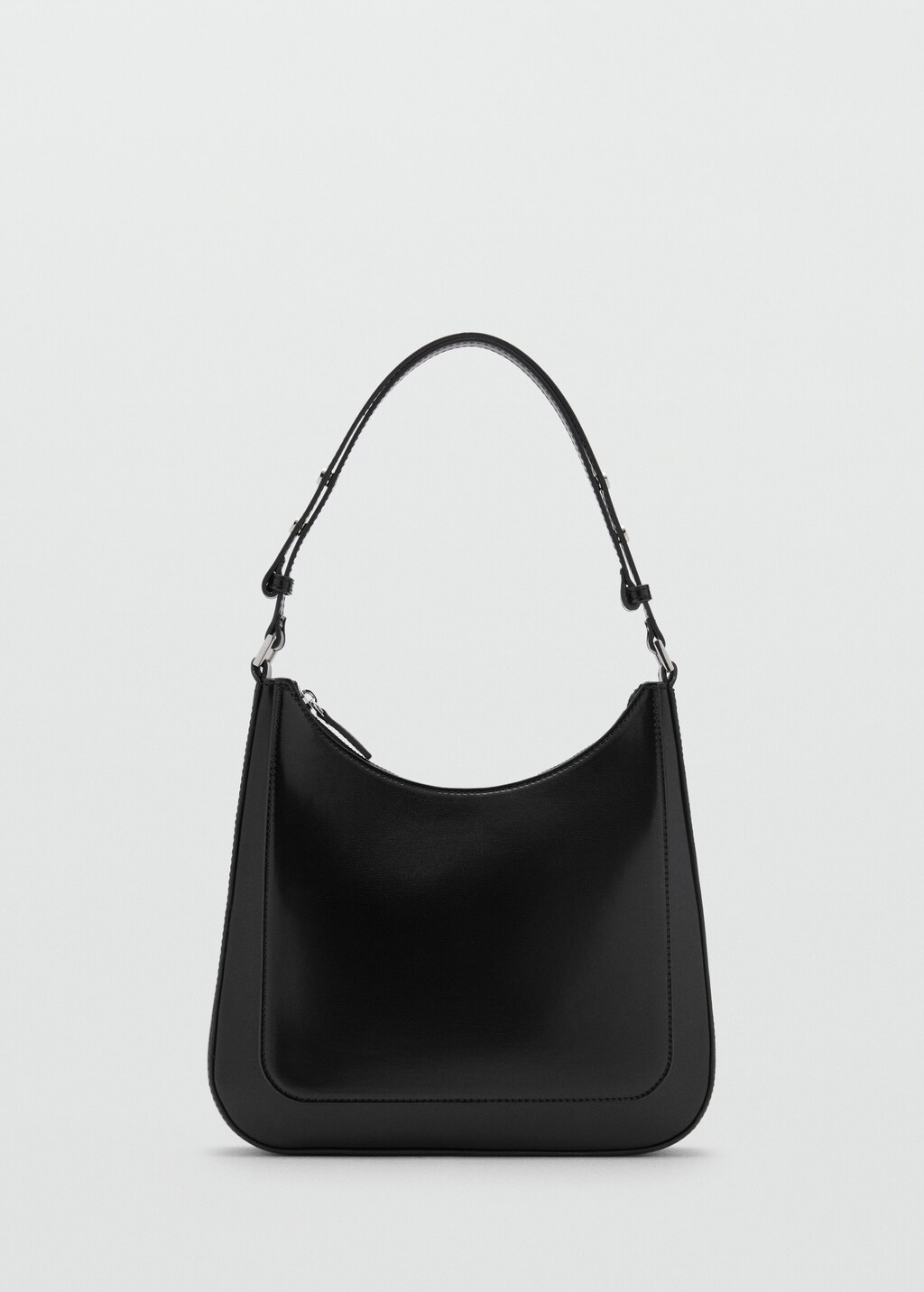 Square shoulder bag - Black