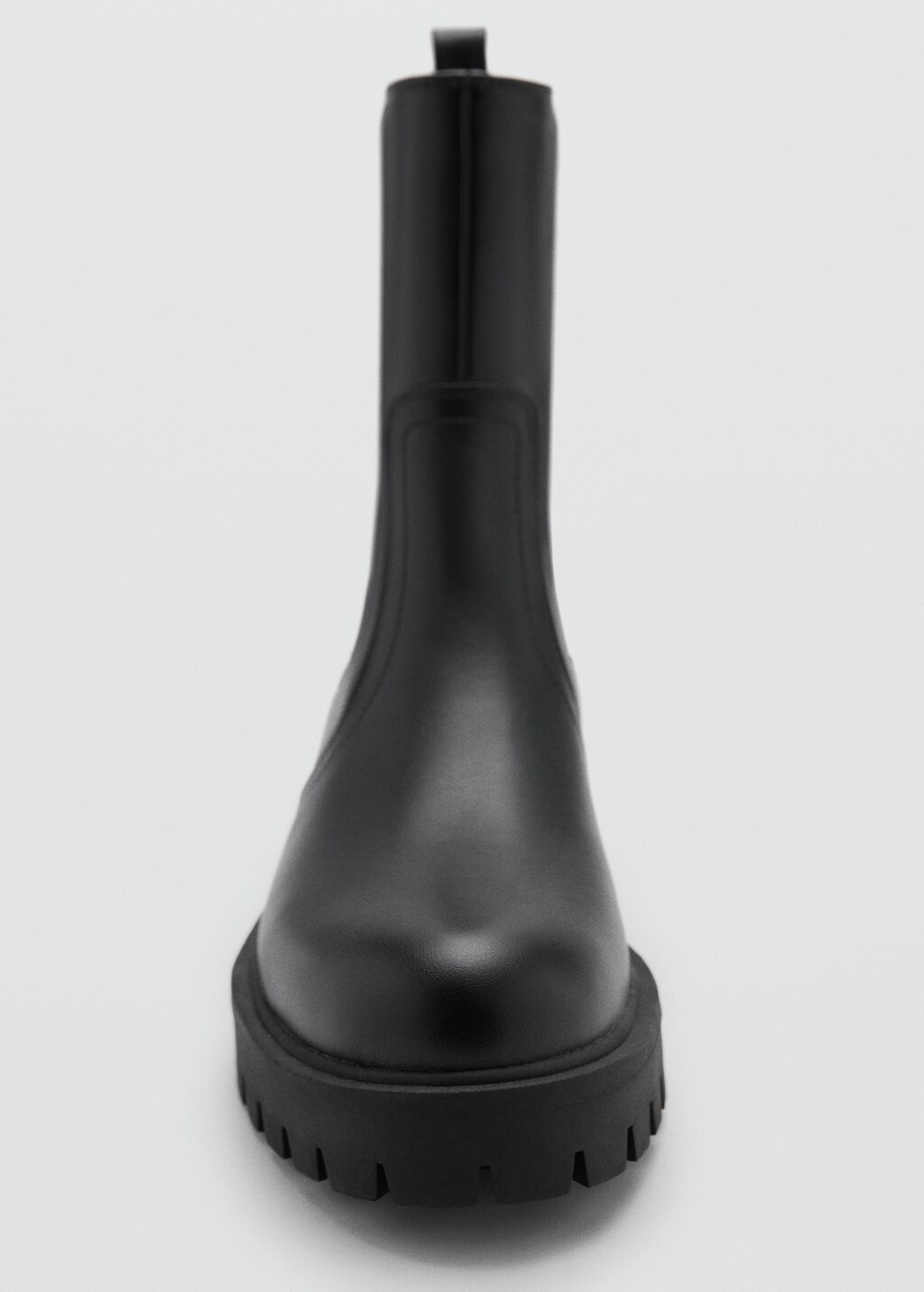 Track sole Chelsea boots - Black