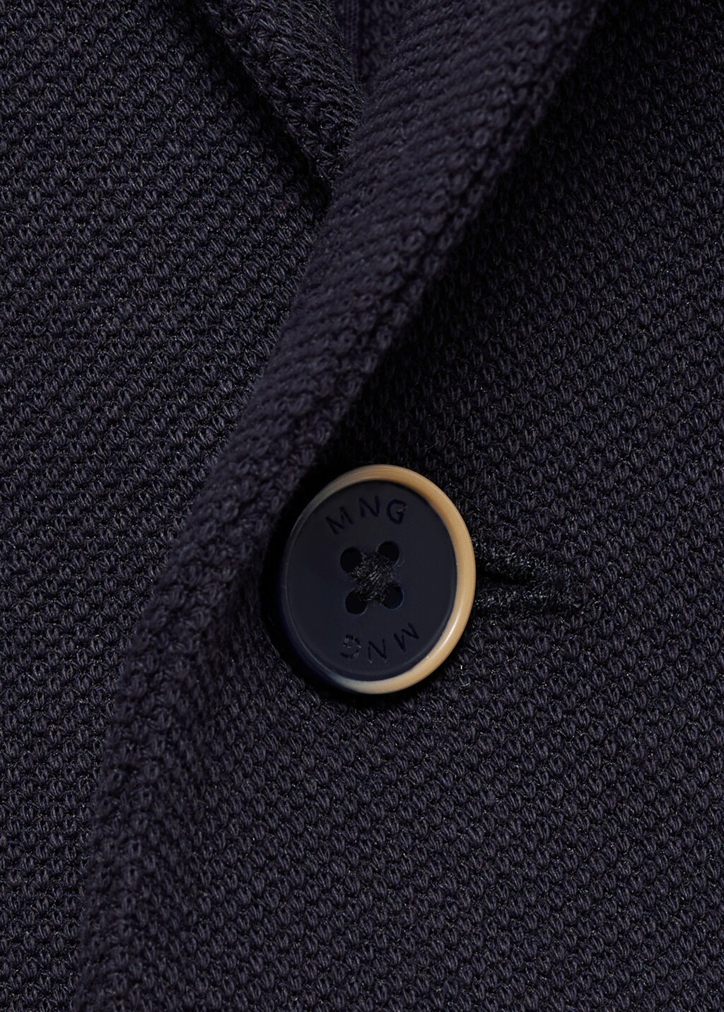Suit jacket with buttons - Dark Navy