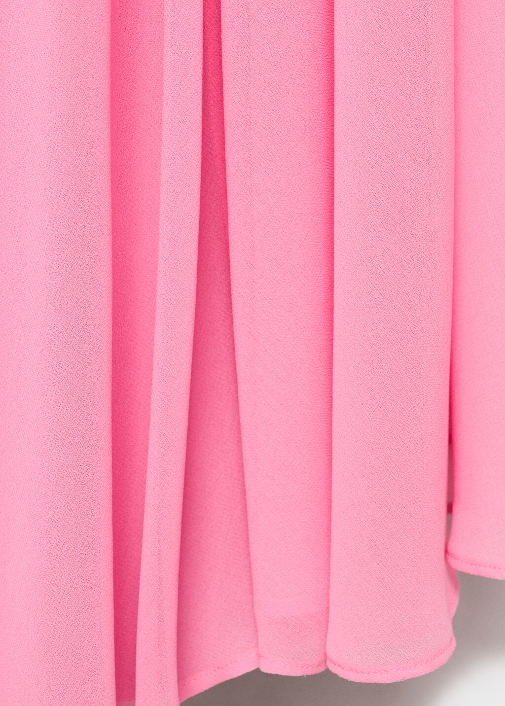 Flared cape dress - Pink