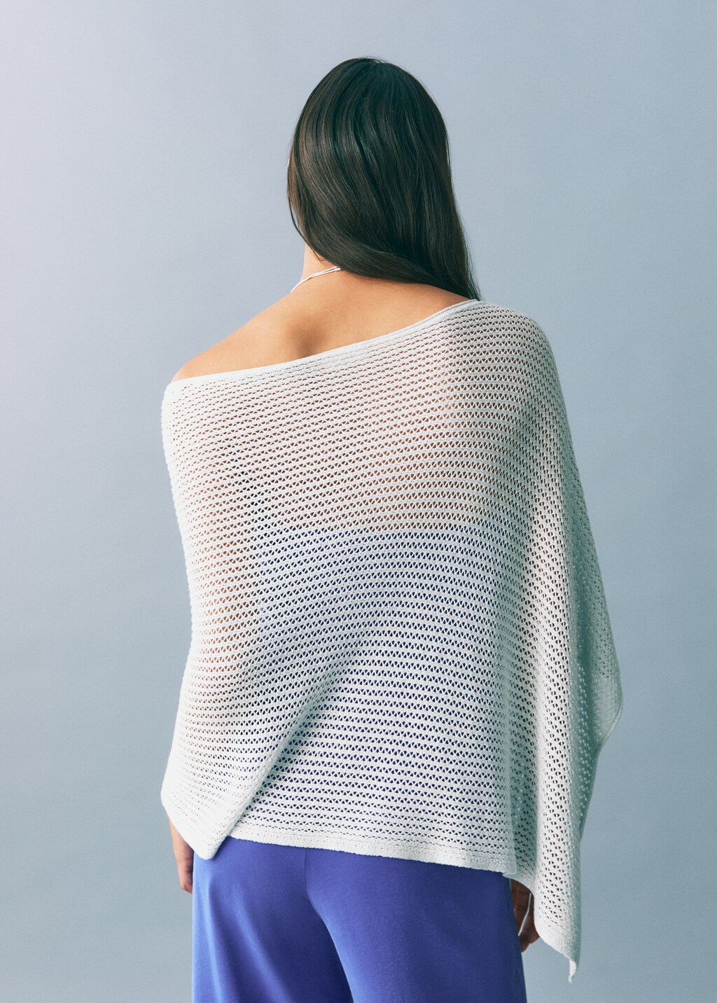 Knit cape - Gold