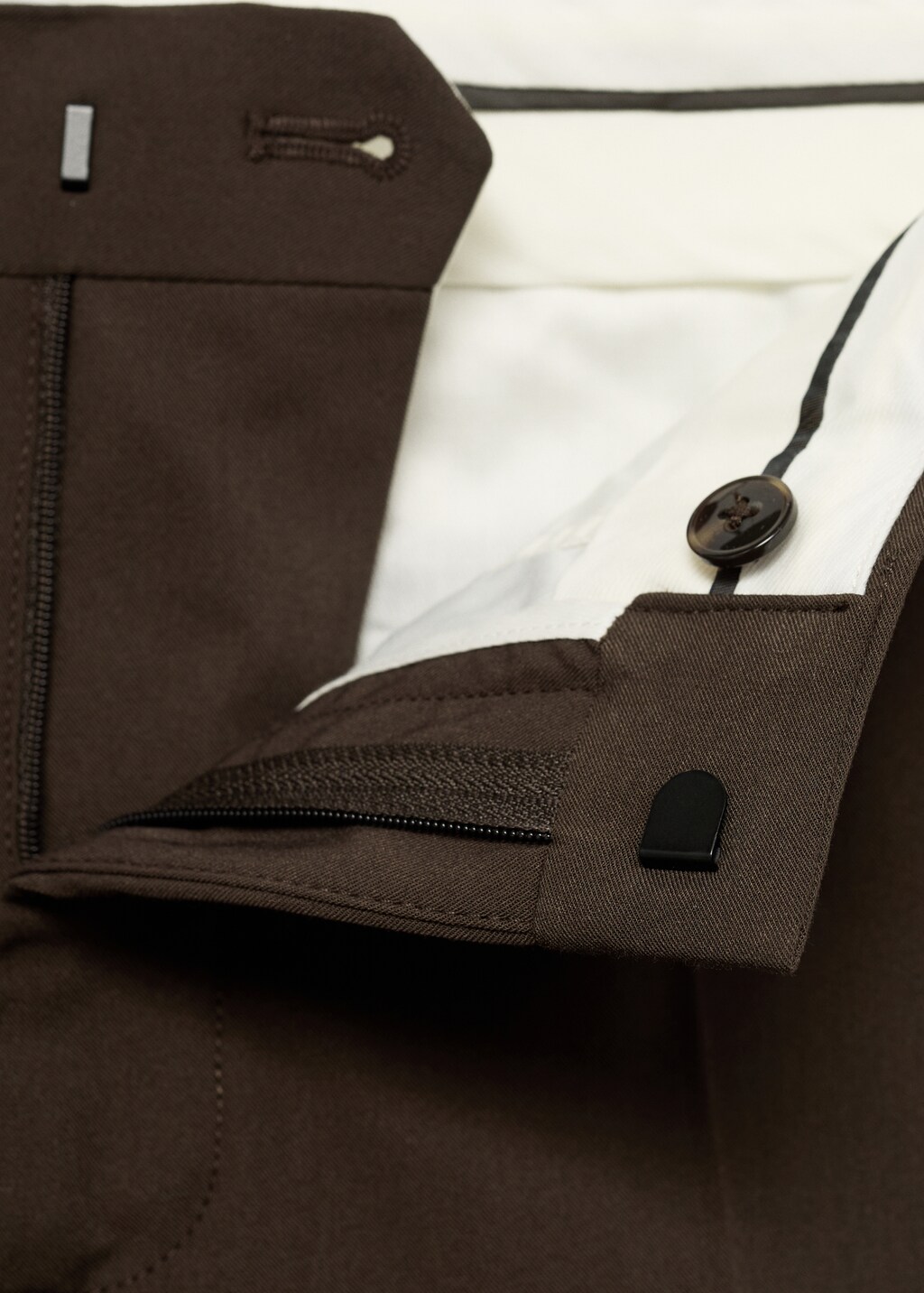 Stretch fabric super slim-fit suit trousers - Sky Blue