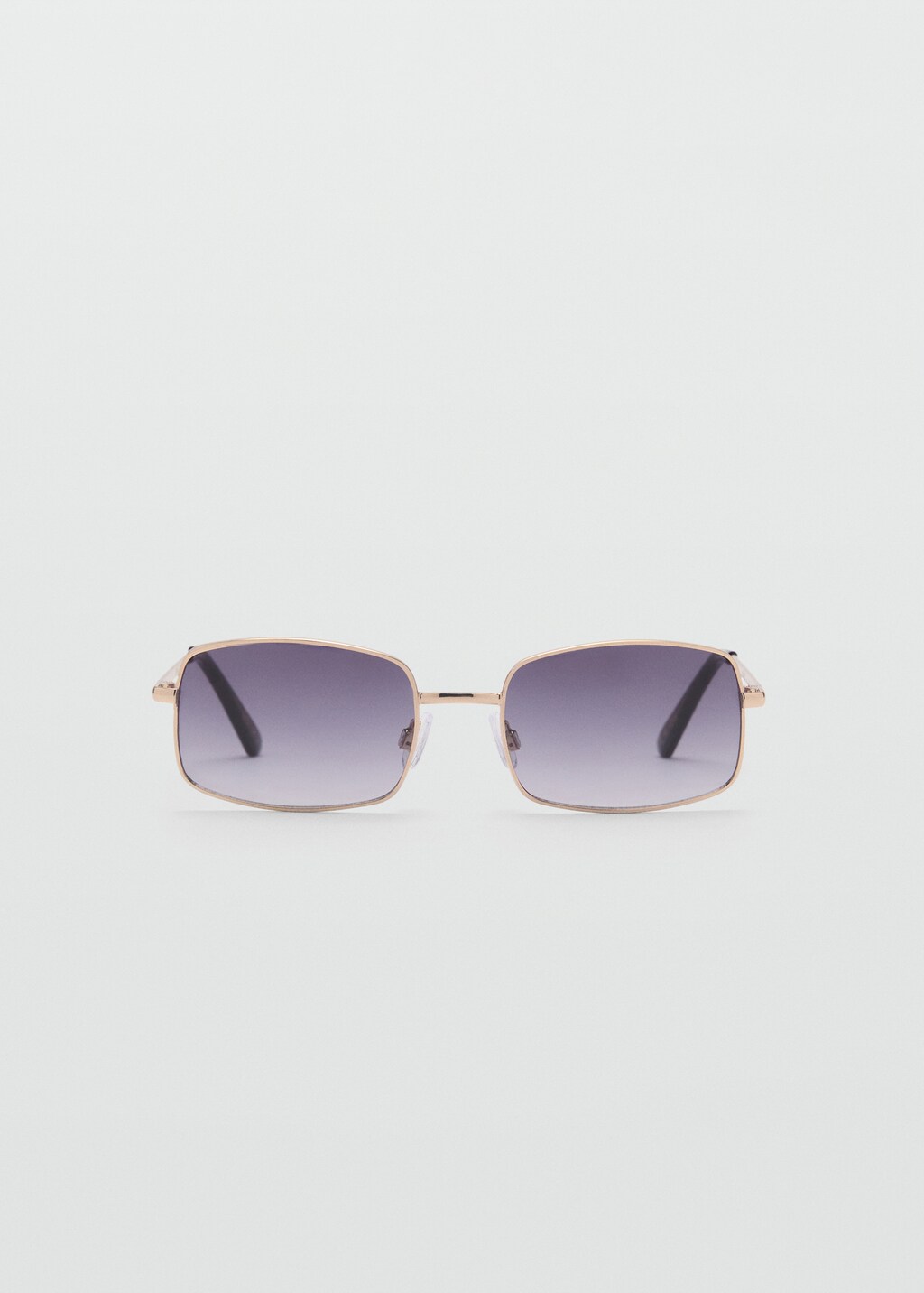 Metallic frame sunglasses - Gold