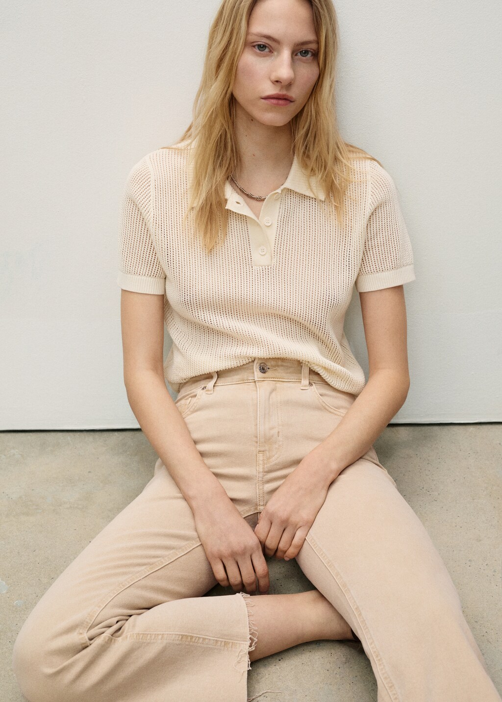 Sienna waxed flared cropped jeans - Black