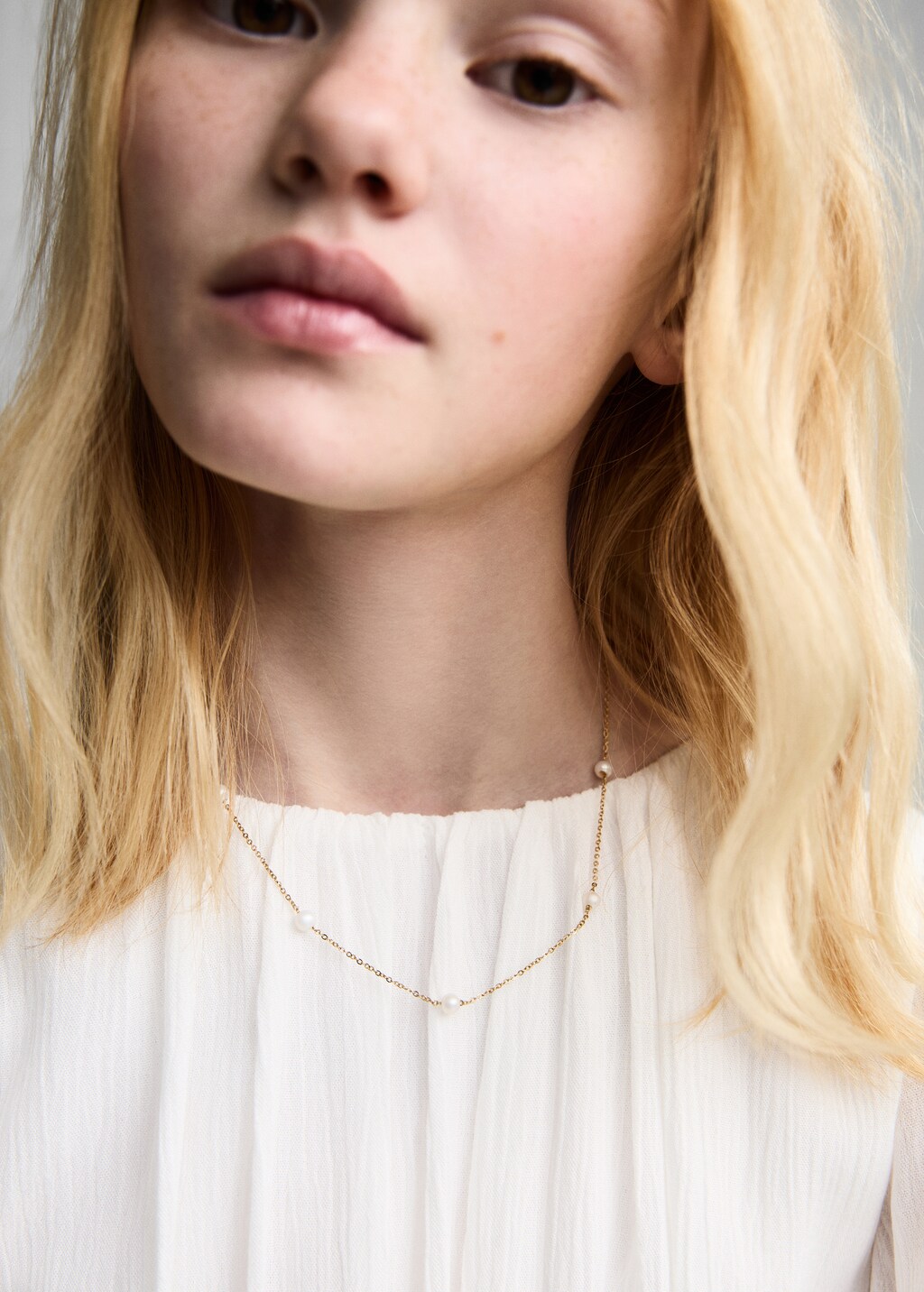 Necklace and earrings set - Gold