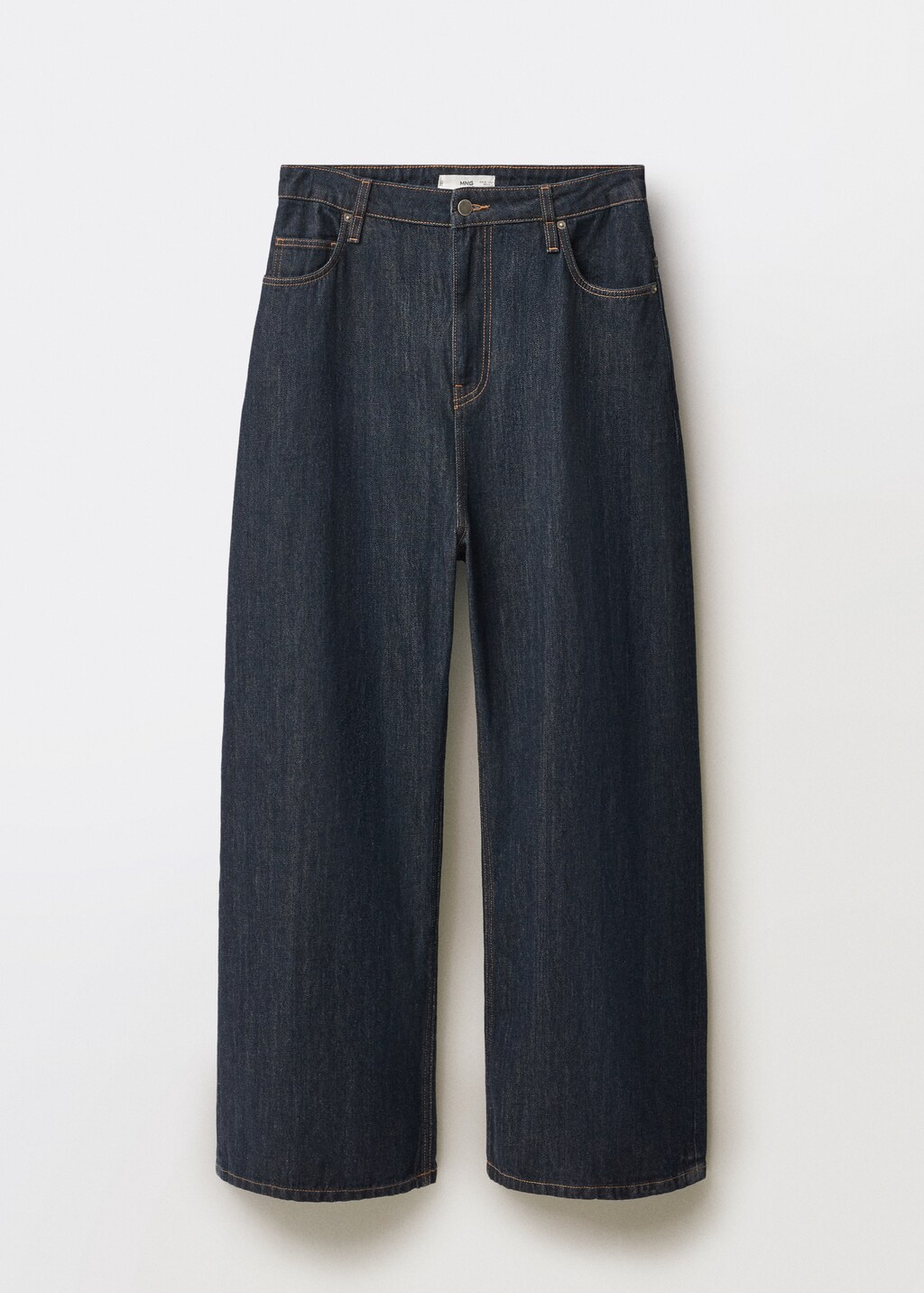 High-rise wideleg jeans rinse wash - Open Blue