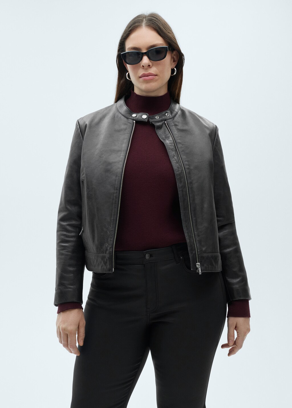 Sienna flared cropped jeans - White